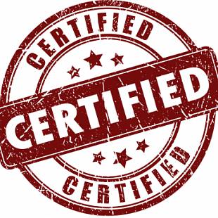 Вся продукция сертифицирована